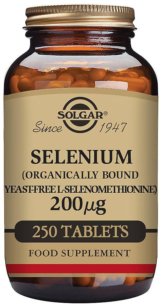 Solgar Selenium Dietary Supplement - 50 Tablets
