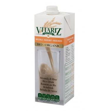 Vitariz Organic Hazelnut & Rice Drink - 1l