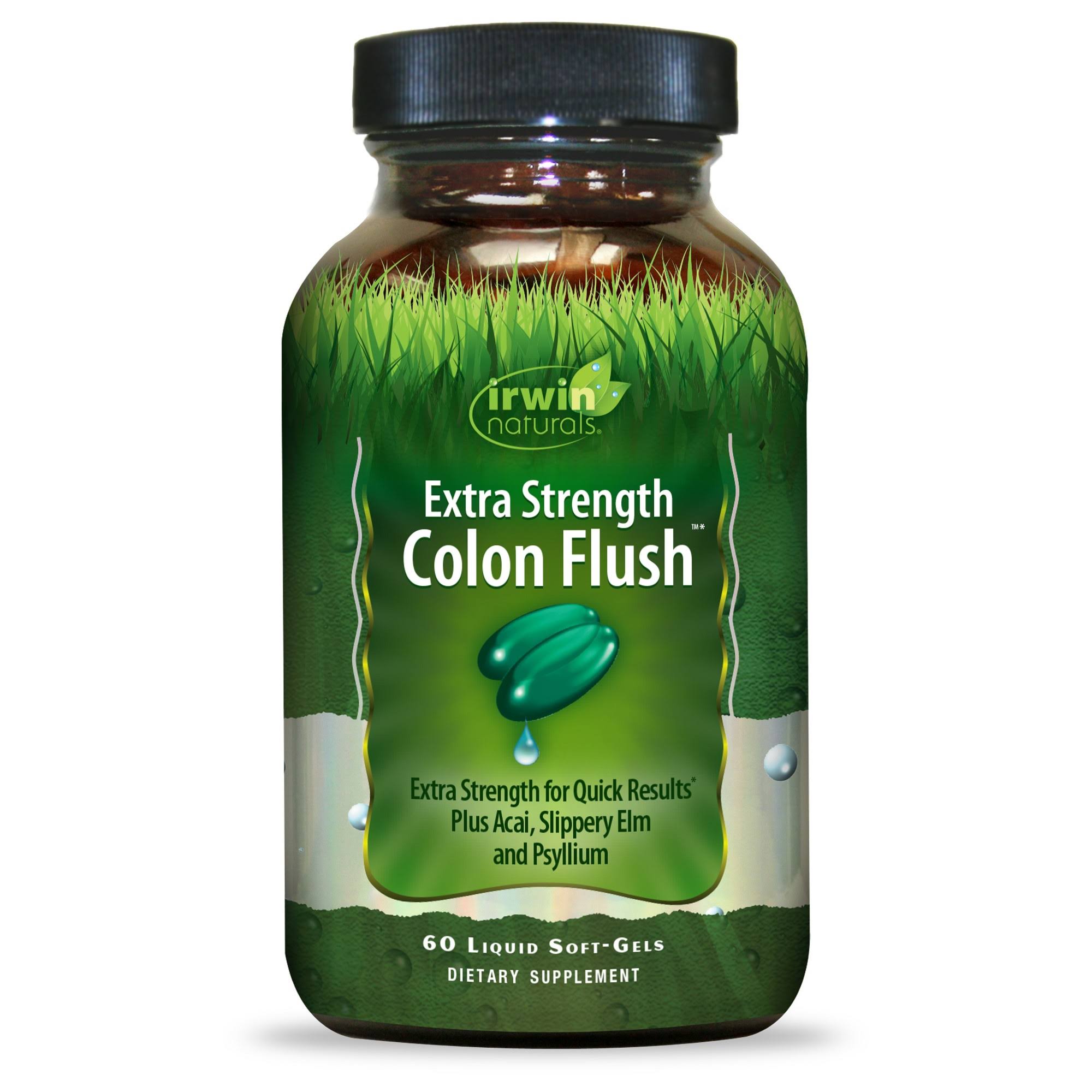 Irwin Naturals Extra Strength Colon Flush Supplement - 60 Count