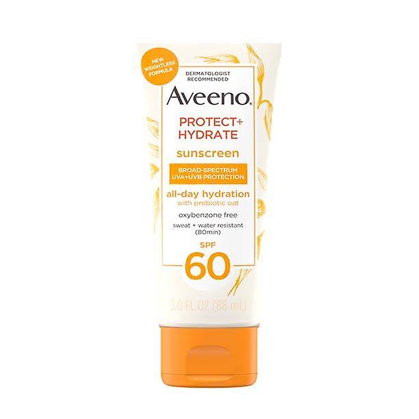 Aveeno protect & hydrate sunscreen body lotion, spf 60, 3 oz
