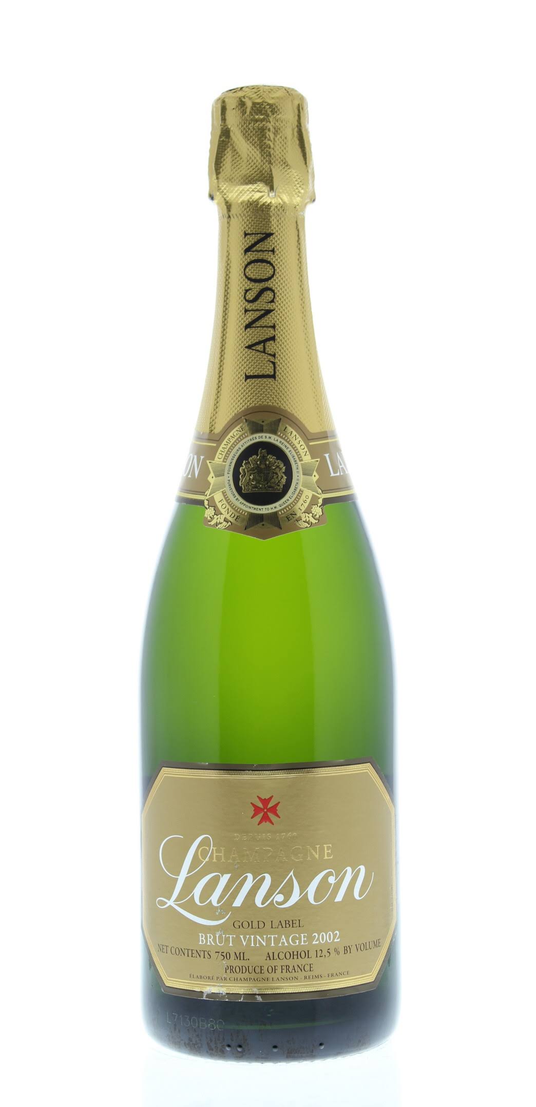 Lanson Gold Label Champagne 2002