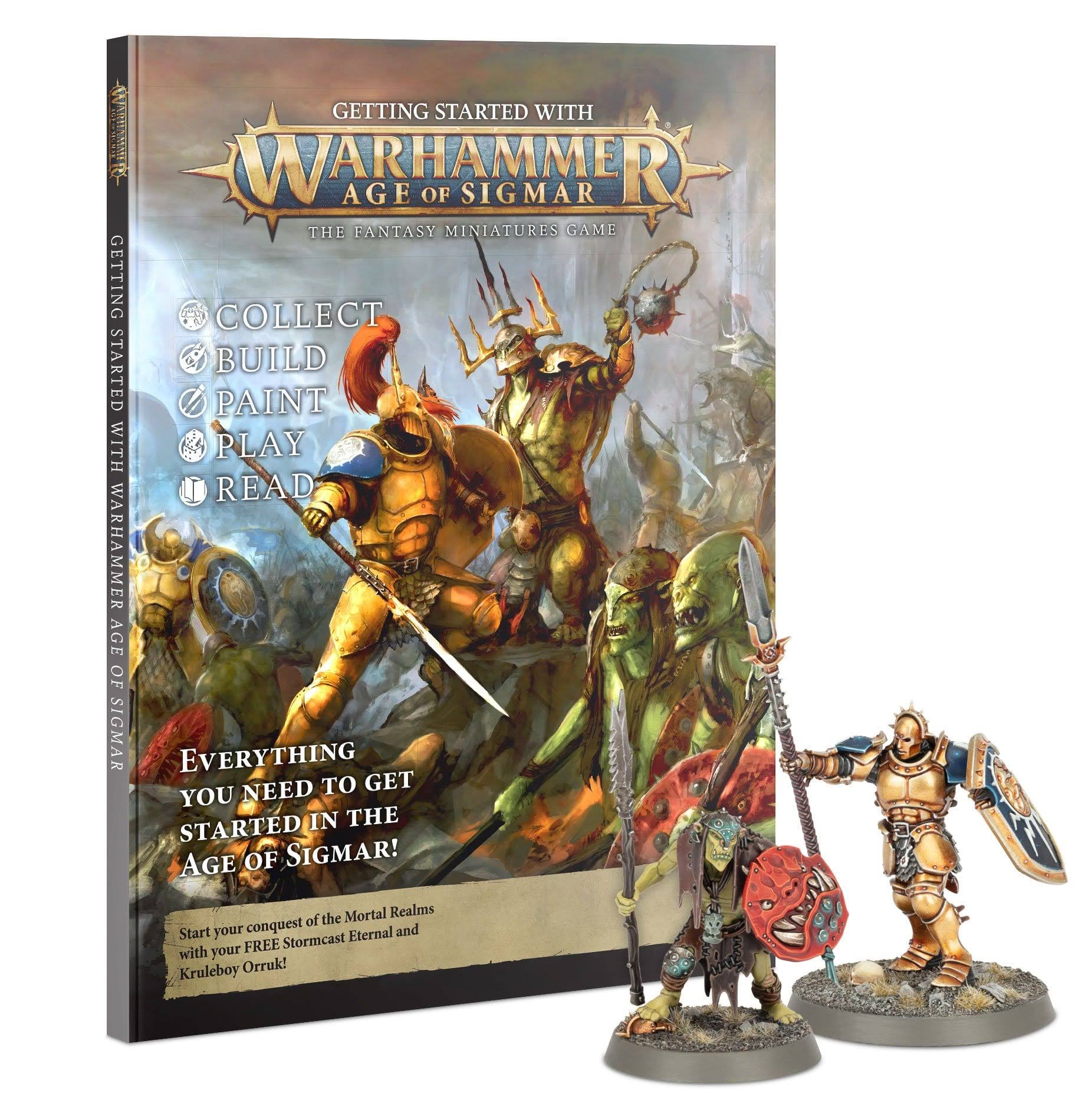 Getting Started with Warhammer Age of Sigmar: The Fantasy Miniatures Game [Book]