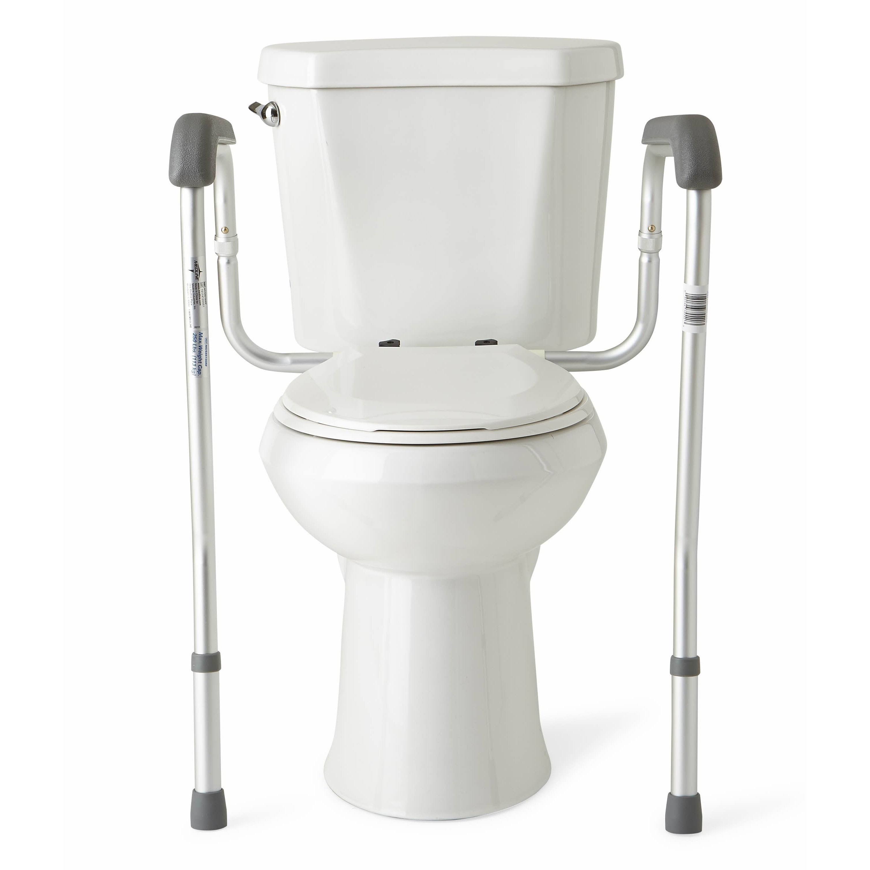 Medline Adjustable Toilet Safety Rails