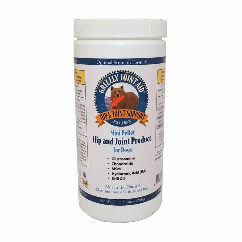 Grizzly Hip & Joint Aid Mini Pellet for Dogs