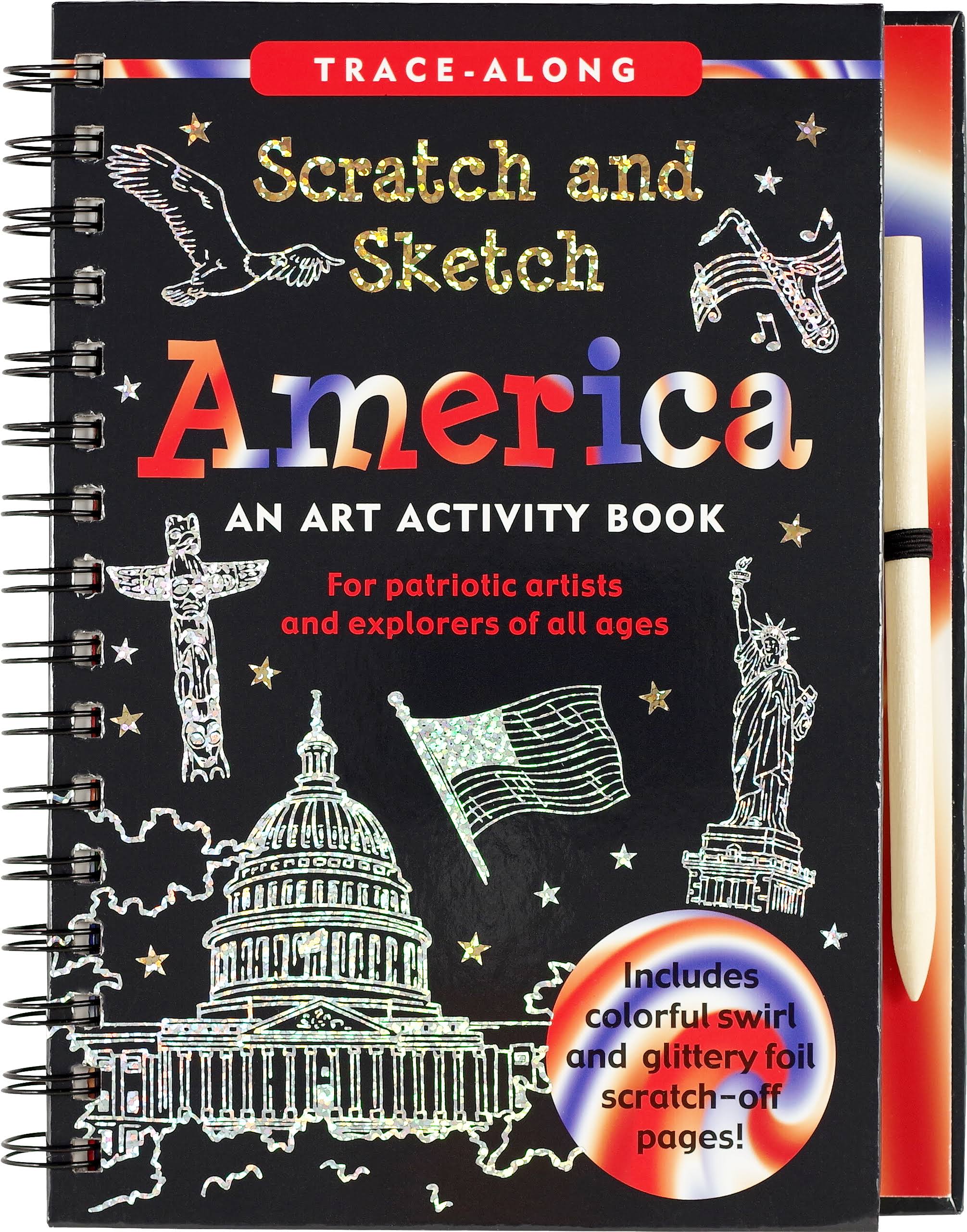 Scratch & Sketch America (Trace Along) by Peter Pauper Press Inc