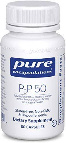 Pure Encapsulations P5p 50 Activated B6 Supplement - 60 Capsules