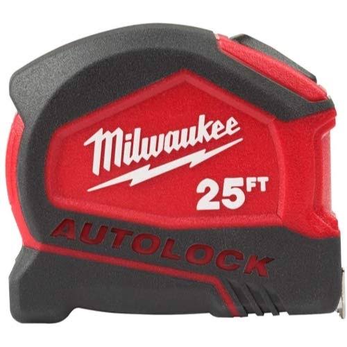 Milwaukee Compact Auto Lock Tape Measure - 25'