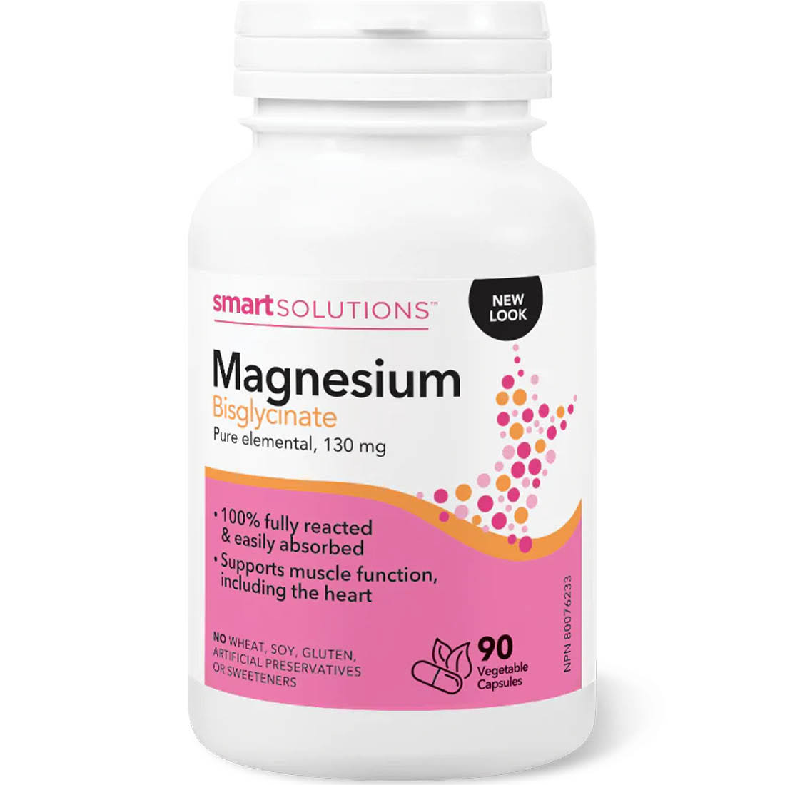 Lorna VANDERHAEGHE, Magnesium Bisglycinate, 200 mg, 90 Veggie Caps