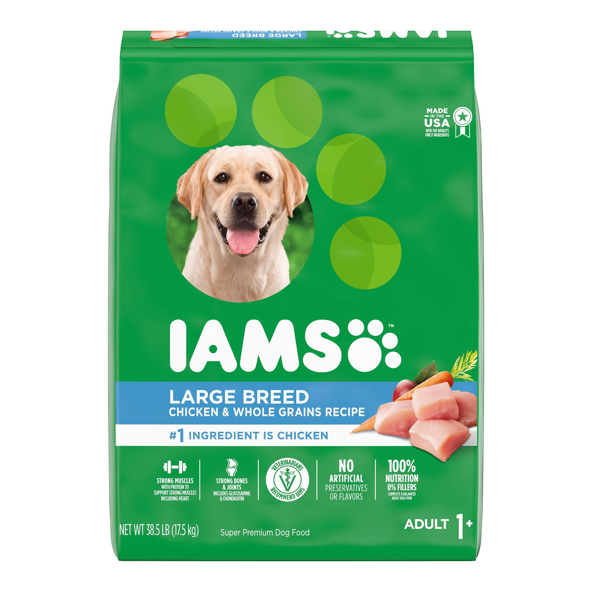 Iams Proactive Health Large Breed Adult Dry Dog Food - 38.5lbs