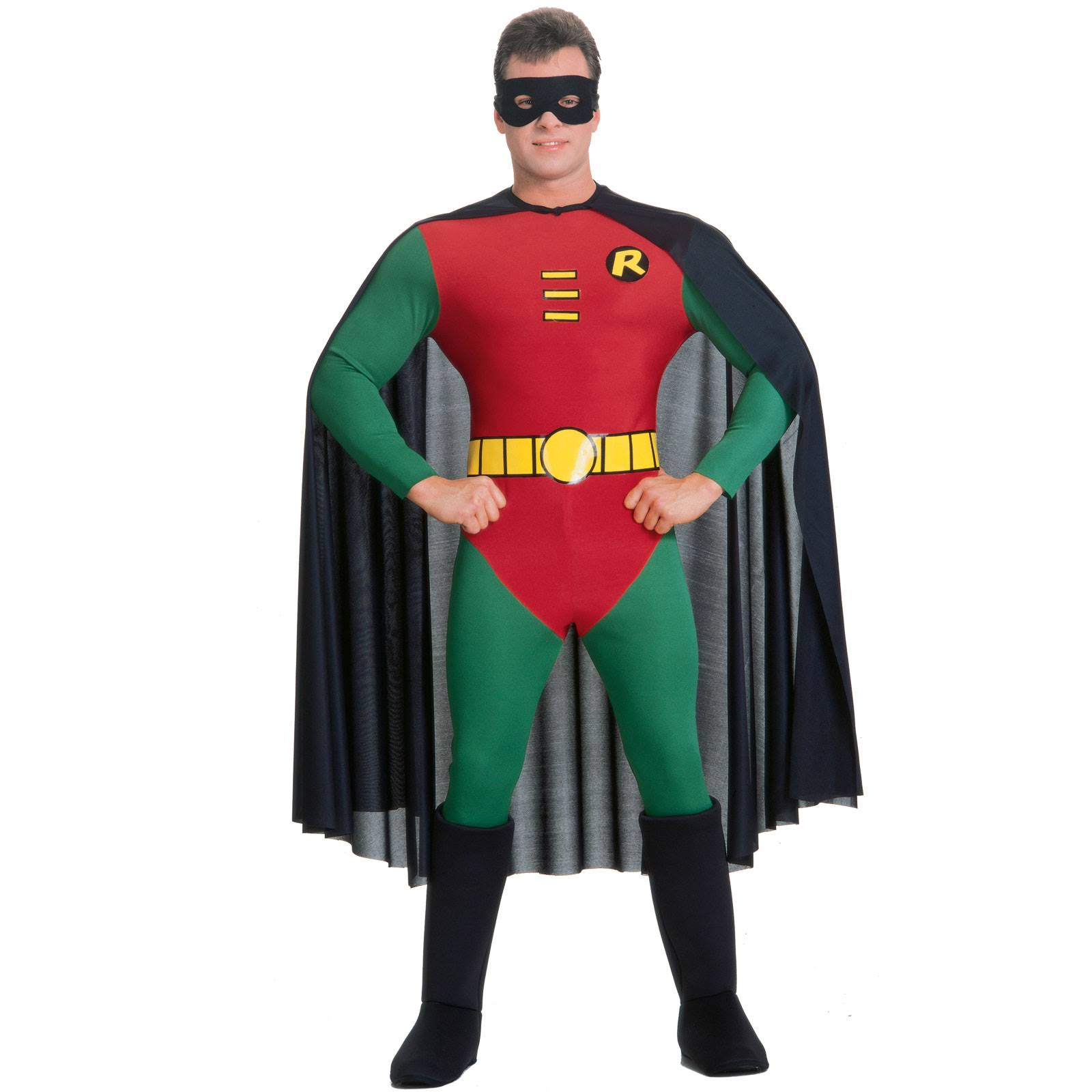 Robin Deluxe Costume for Adults, Batman