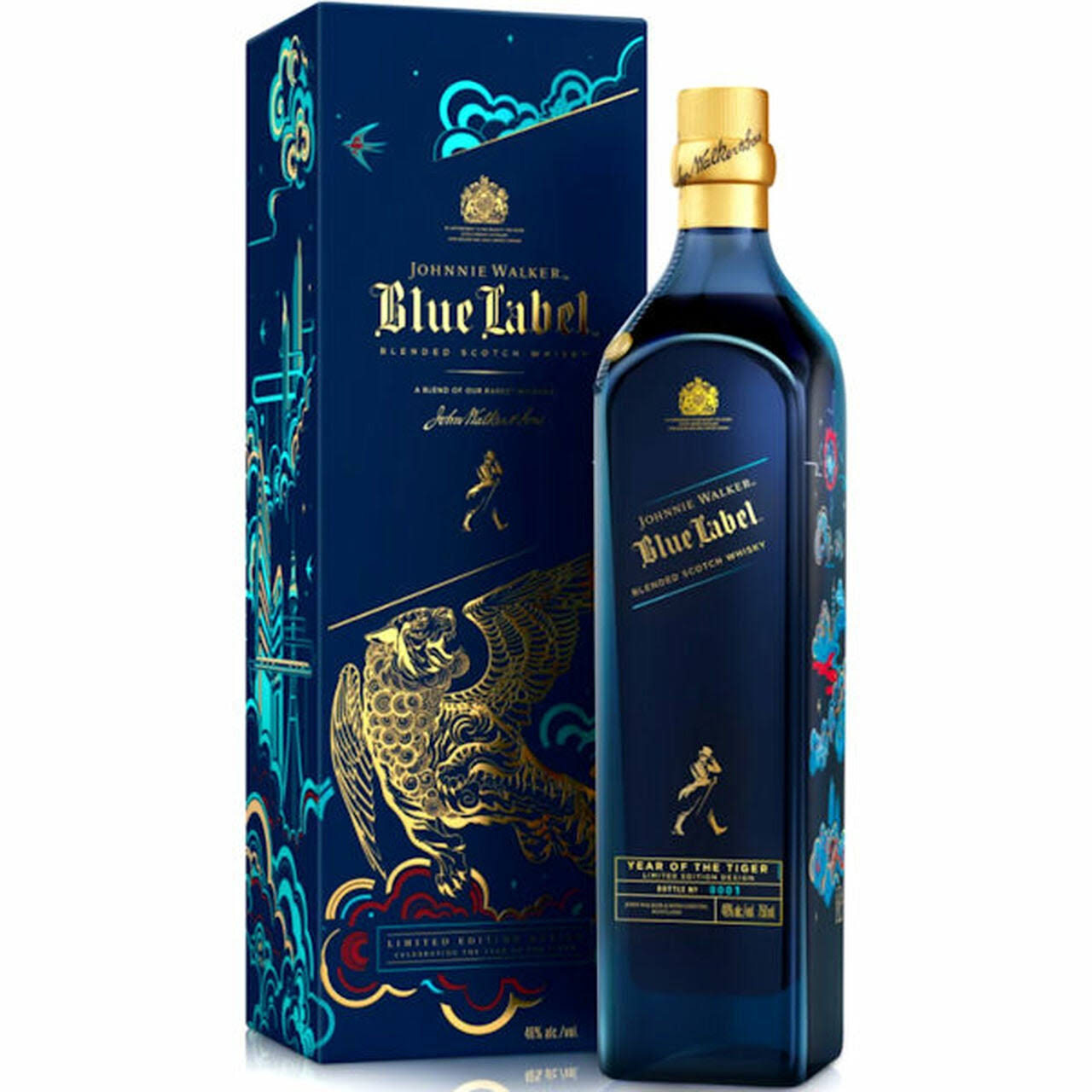 Johnnie Walker Blue Label The Year of Tiger 750ml