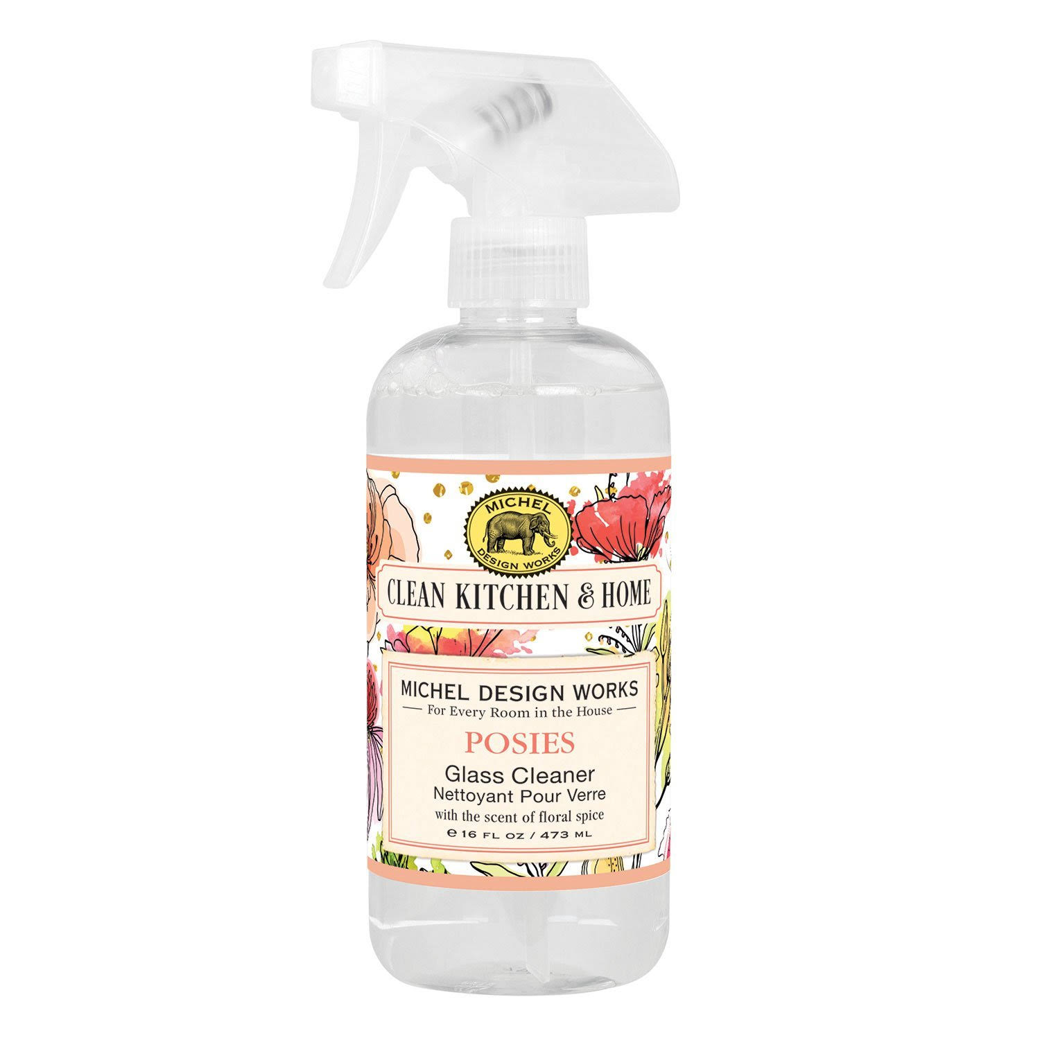 Michel Design Works : Posies Glass Cleaner