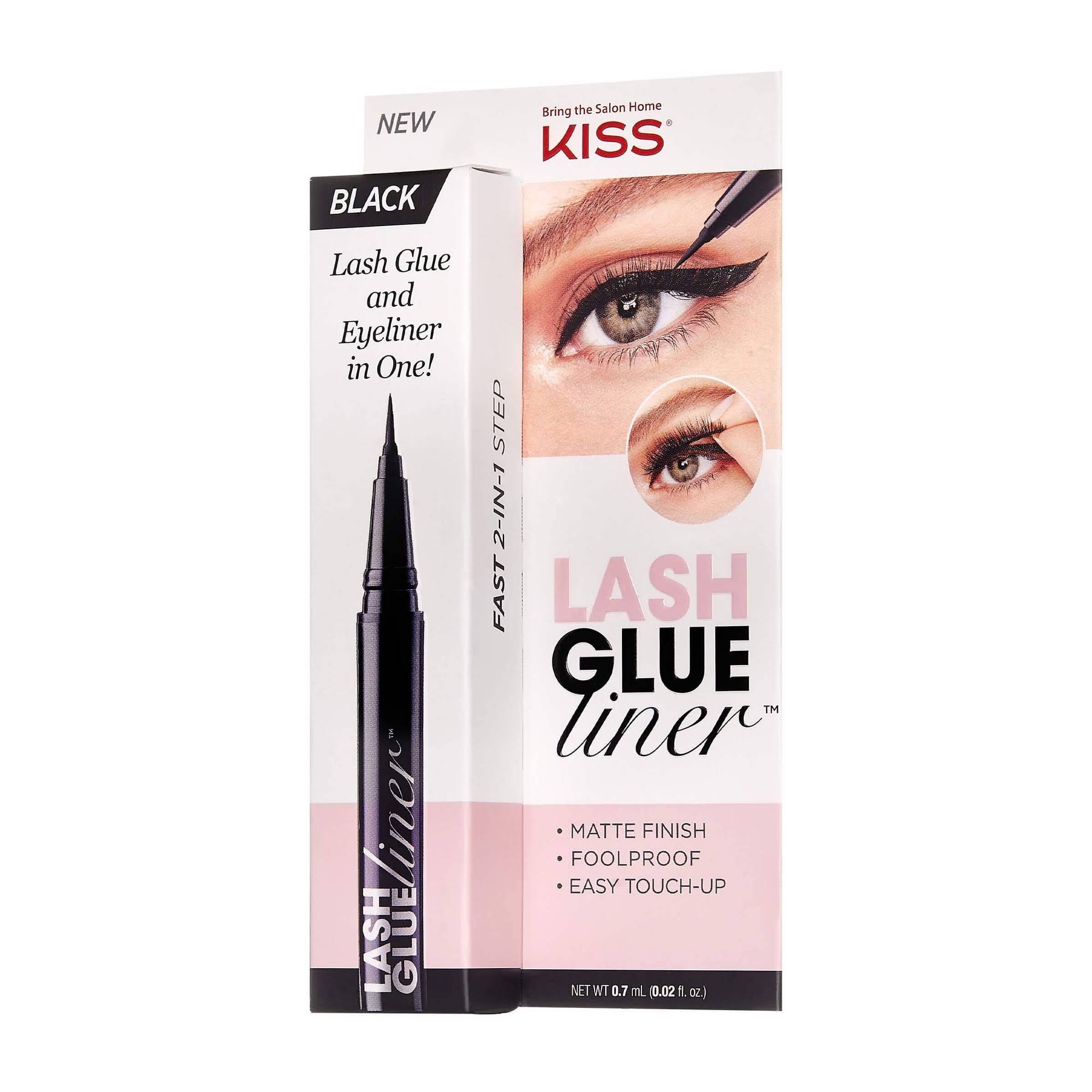 Kiss Lash Glue Liner, Black - 0.7 ml