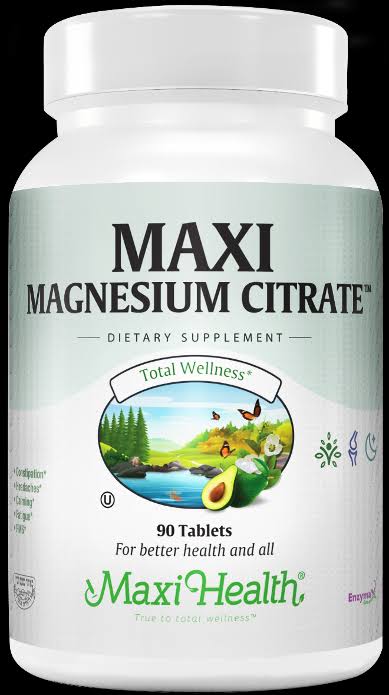 Maxi Magnesium Citrate Supplements - 90ct