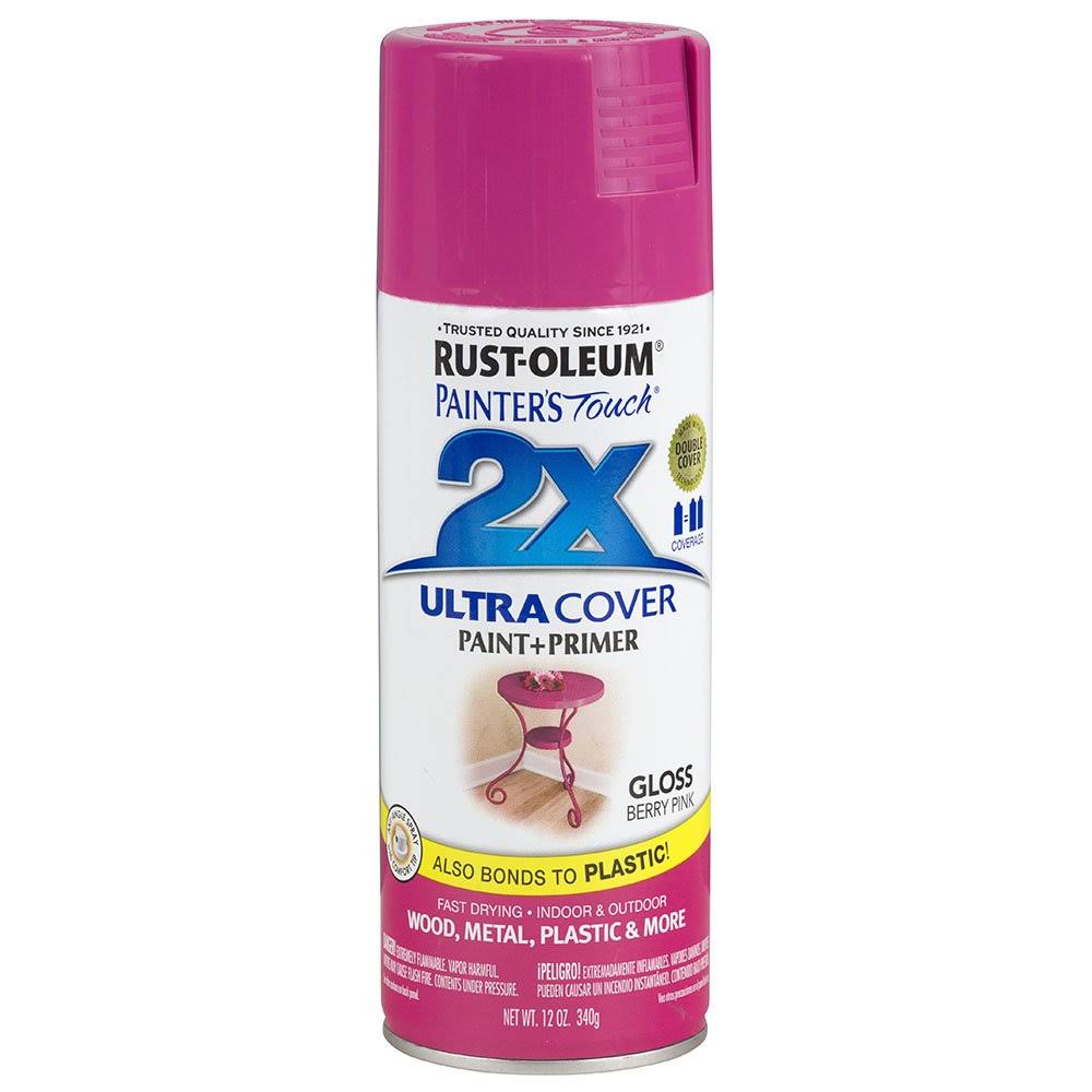 Rust-Oleum Painter's Touch Spray Paint - Berry Pink, 340g
