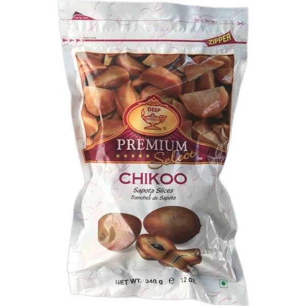 Deep Chikoo Frozen 340G - Indian Grocery Store - Cartly