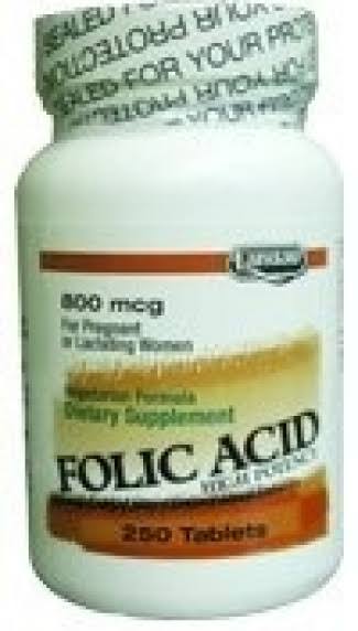 Landau Kosher Folic Acid 800 mcg 250 Tab | Medication, Remedies & Dietary Supplements