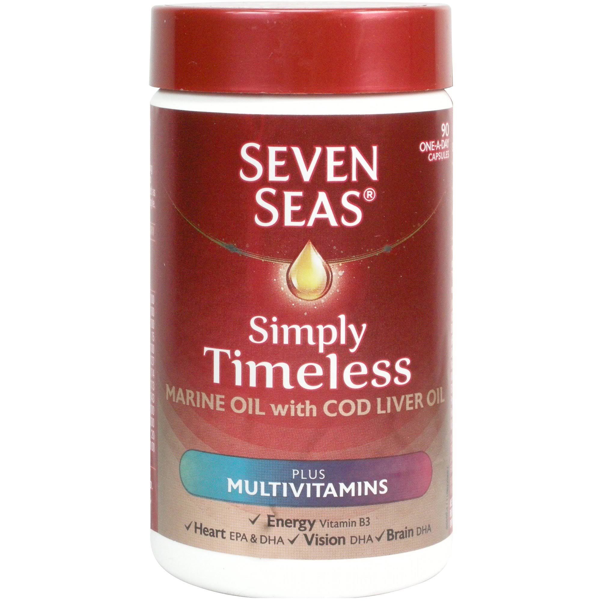 Seven Seas One A Day Pure Cod Liver Oil Capsules - 120ct
