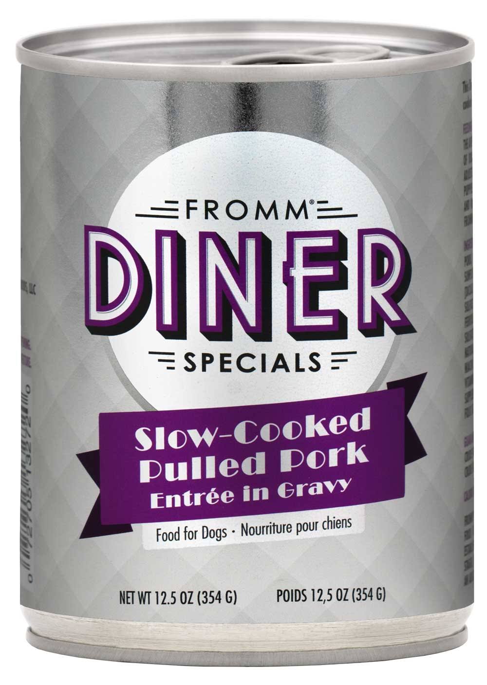 Fromm Diner Specials Slow-Cooked Pulled Pork Entrée in Gravy 12/12.5 oz