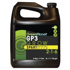 GreenPlanet Nutrients: GP3 Grow, 1L