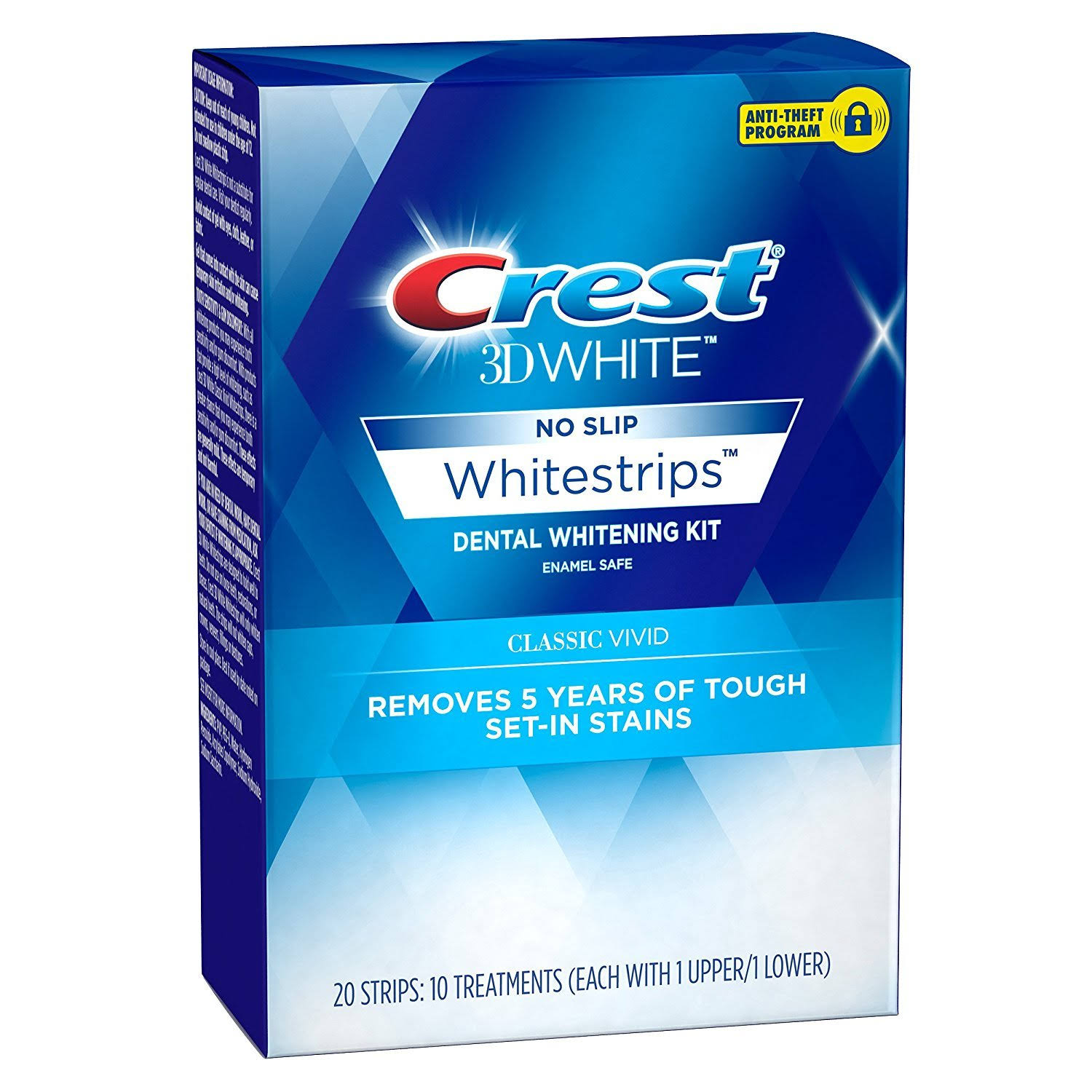 Crest 3D White Whitestrips - Classic Vivid, x20