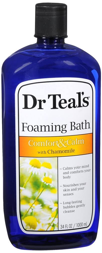 Dr Teal's Foaming Bath - Comfort & Calm with Chamomile, 34oz