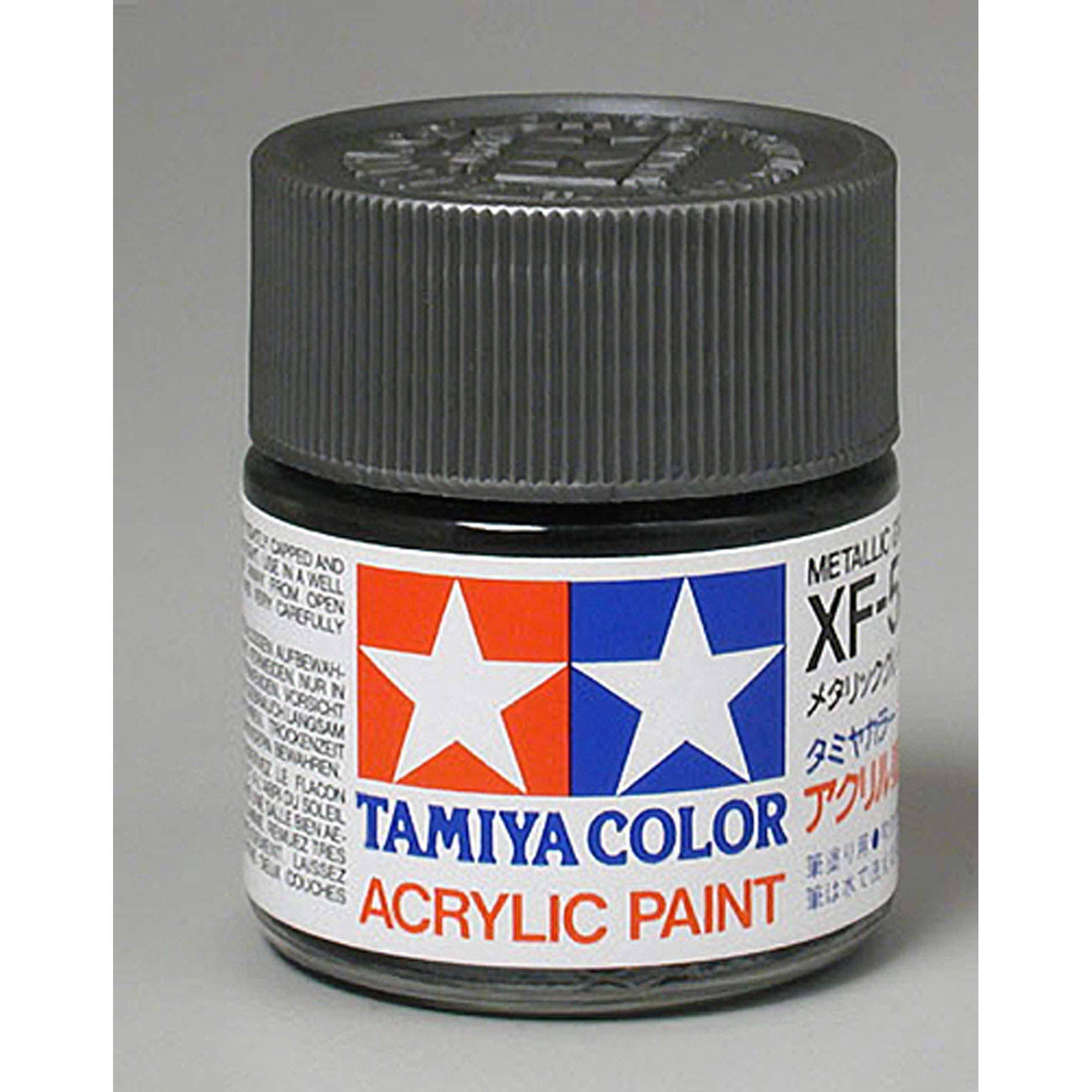 Tamiya Acrylic XF56, Flat Metal Gray TAM81356