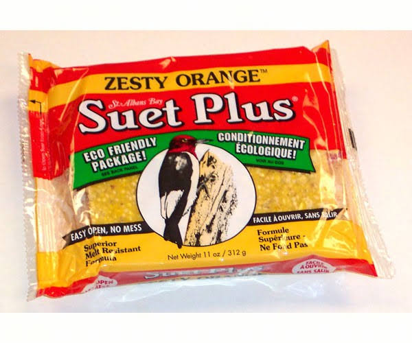 Suet Plus Zesty Orange Suet Cake - Case of 12