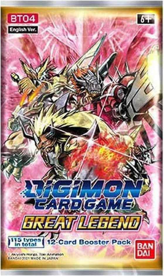 Digimon Card Game - Great Legend Series 04 Booster Pack