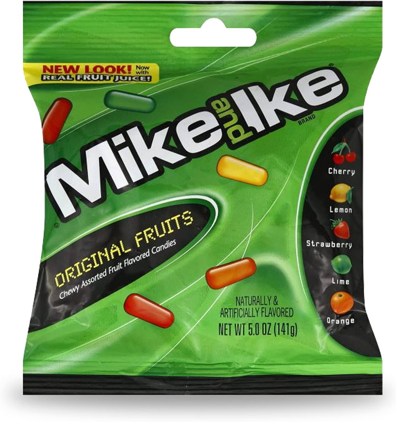 Mike And I Ike's Bagged Candy - Original Fruits, 5oz