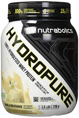 Nutrabolics Hydropure 100 Hydrolyzed Whey Vanilla Milkshake