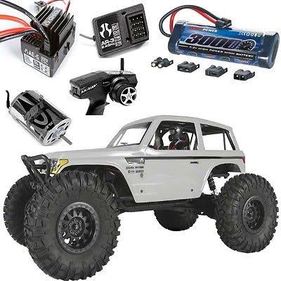 Axial Wraith Spawn 4WD Ready To Run Racer Jeep - Grey, 1:10 Scale