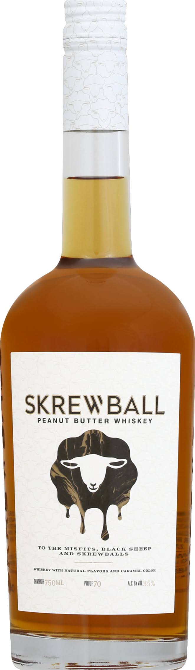 Skrewball The Original Peanut Butter Flavoured Whiskey 750ml