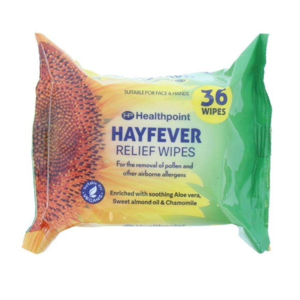 Healthpoint Hay Fever Relief Wipes | Pack 36