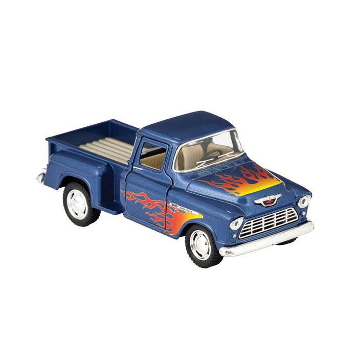Schylling Pick Up Truck Die Cast - 55' Chevy, with Flames