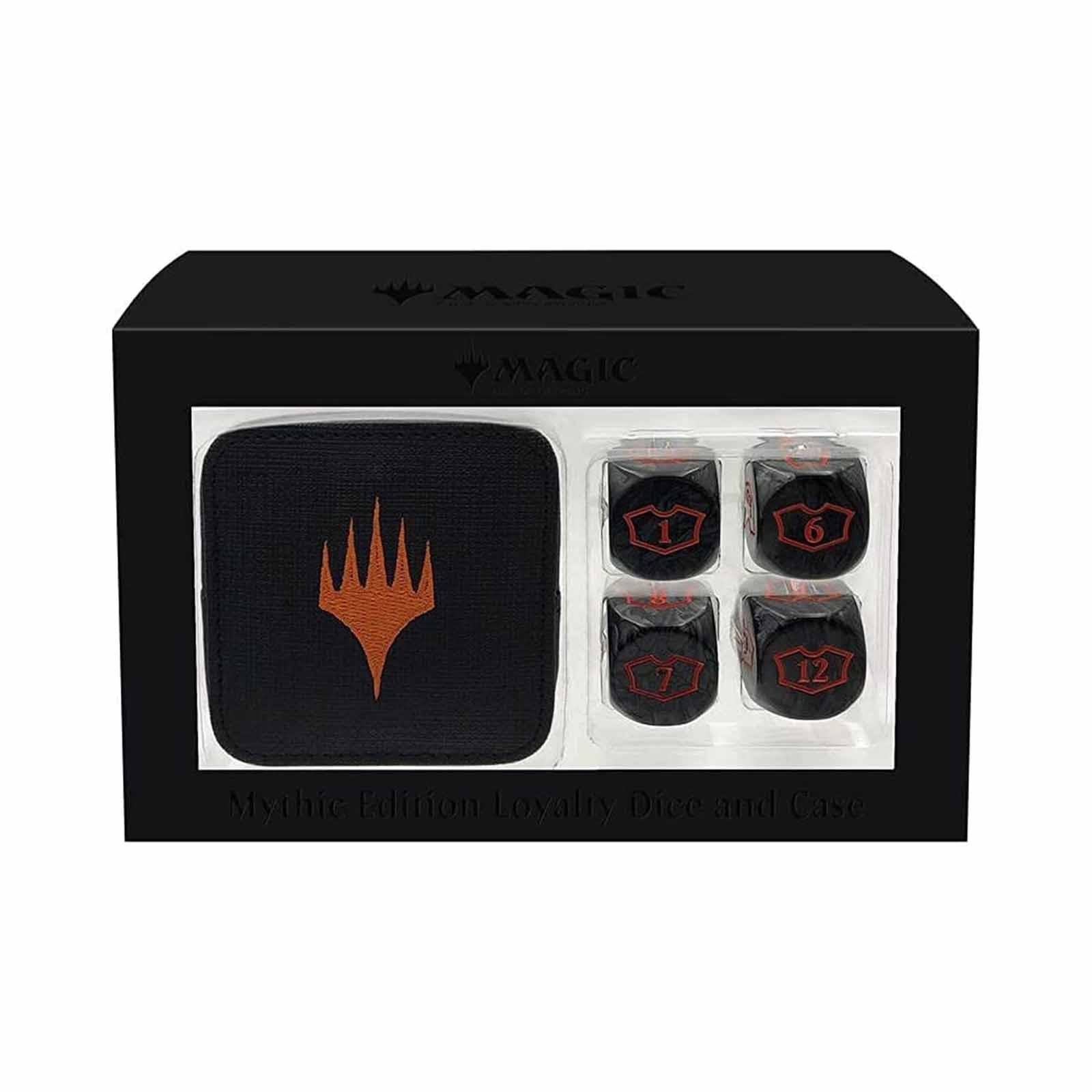 Mythic Edition Loyalty Dice and Case For Magic: The Gathering
