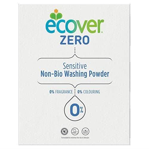 Ecover Zero Sensitive Non-Bio Washing Powder - 25 Washes, 1.875kg