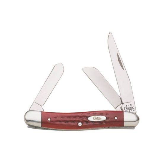 Case Pocket Knife - Red Bone, 3.5"