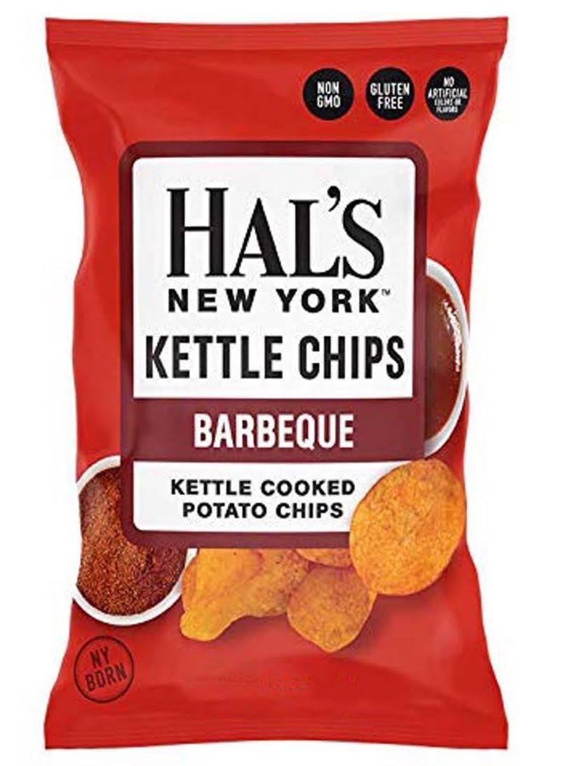 Hal's New York Kettle Cooked Potato Chips, Barbeque