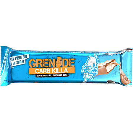 Grenade Carb Killa High Protein Bar-Cookies & Cream