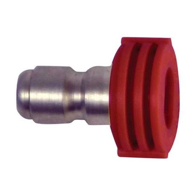 Forney Quick Connect Spray Blasting Nozzle - Red, 0-Degrees x 4.5mm