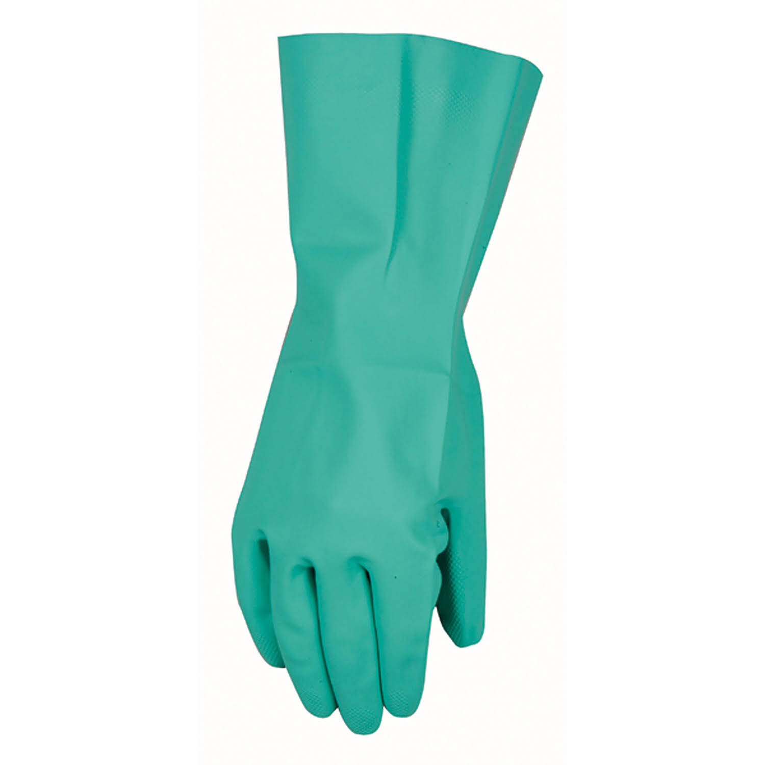 Wells Lamont Nitrile Coated Work Gloves - Green, Medium