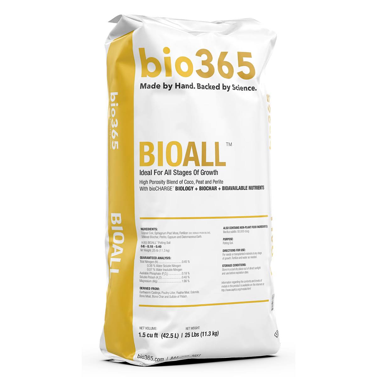 bio365 BIOALL Soil - 1.5 Cubic Feet