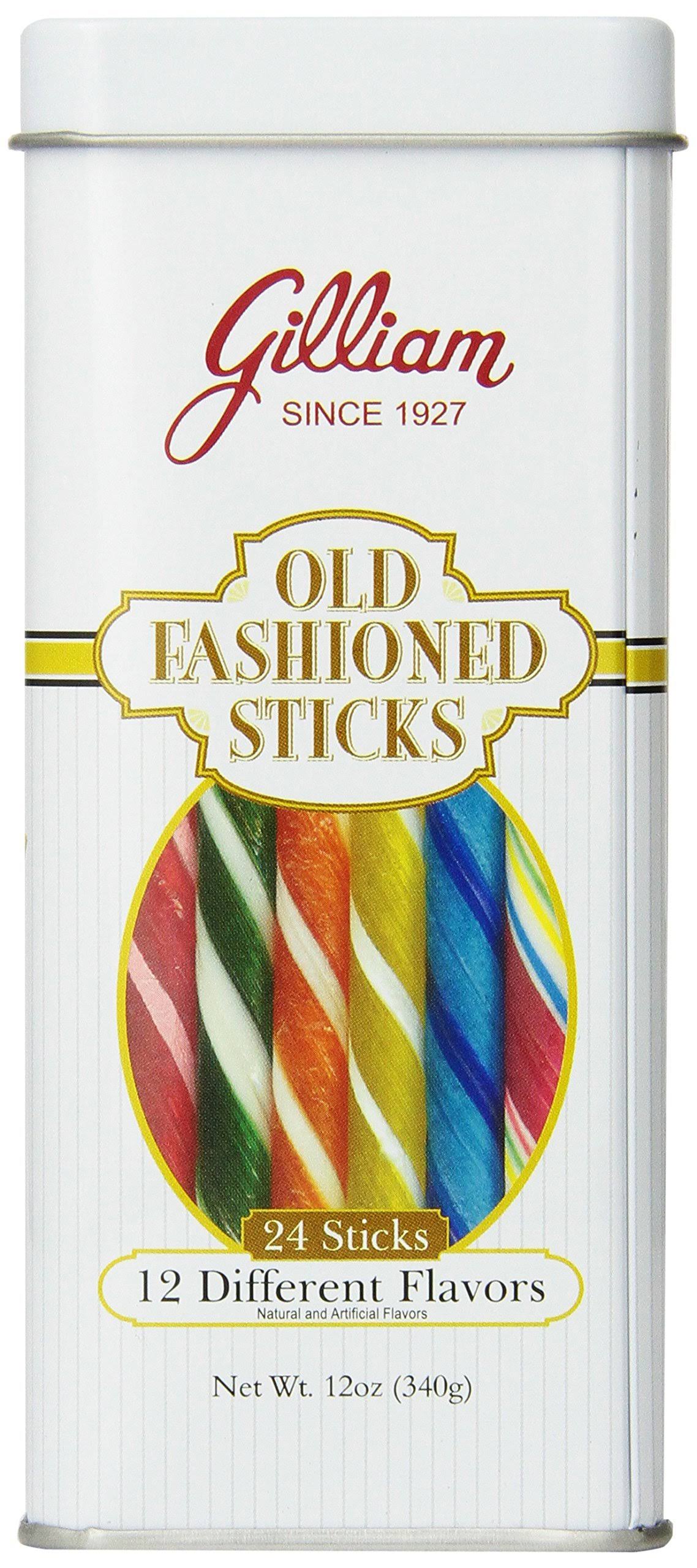Gilliam Old Fashioned Candy Sticks - Assorted, 12oz