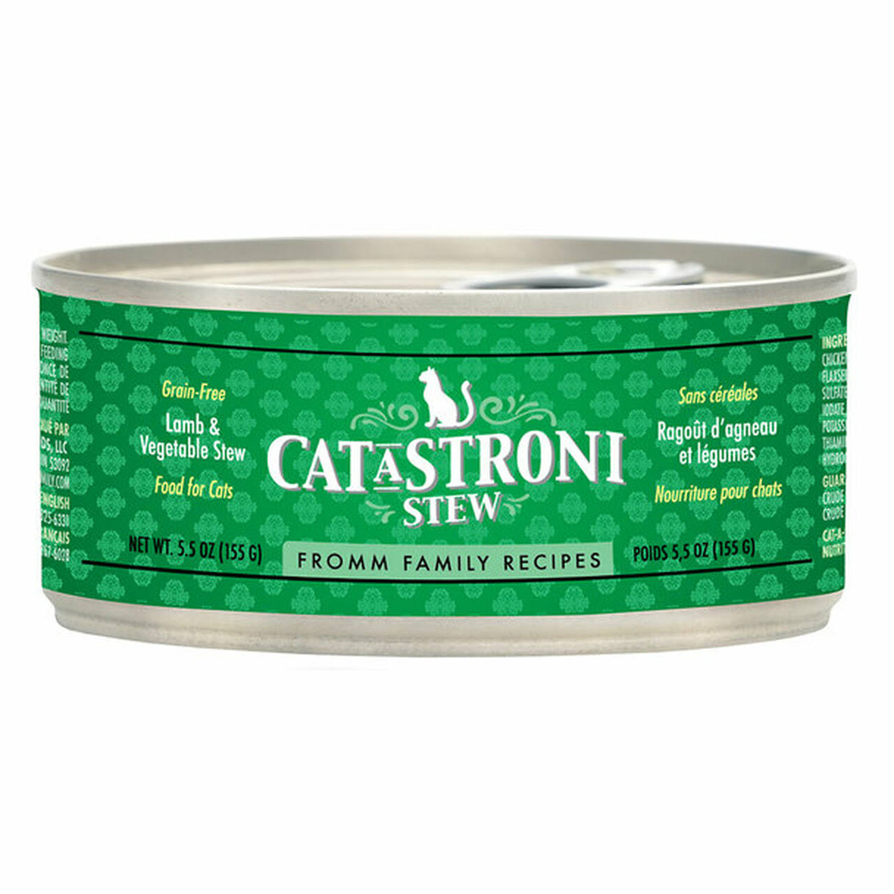 Fromm Cat-A-Stroni Stew 5.5oz Canned Cat Food - Lamb