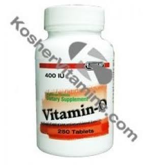 Landau Kosher Vitamin D3 400 IU - 100 Tablets