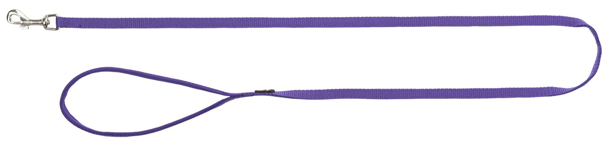 Trixie Premium Leash For Dogs Violet - Extra Small - 1.20 m/10 mm