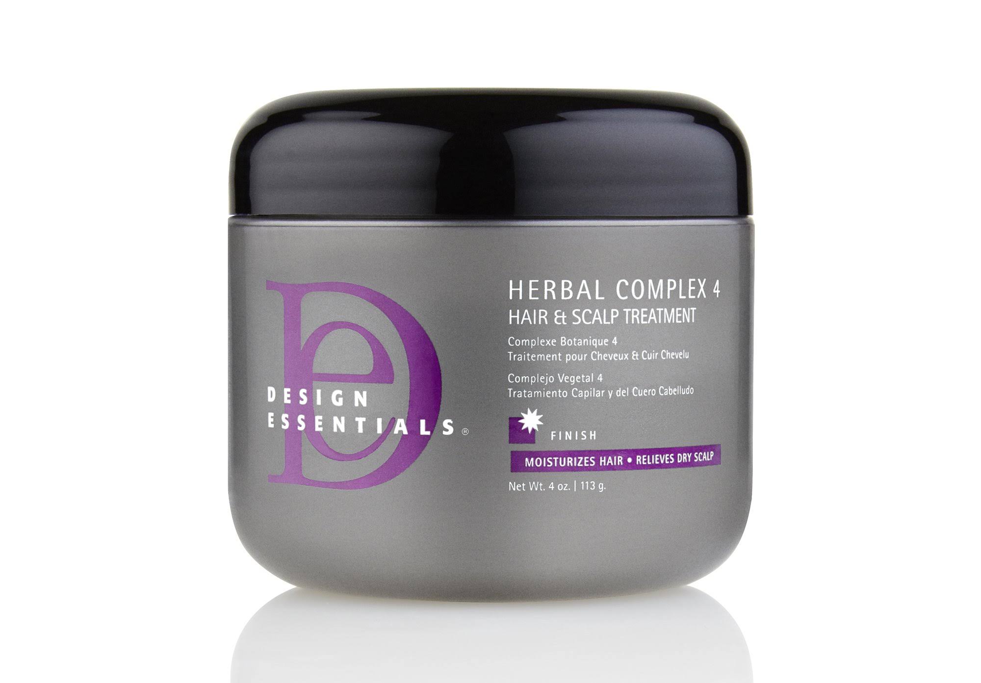 Design Essentials Herbal Complex 4 Hair and Scalp Treatment - 4oz