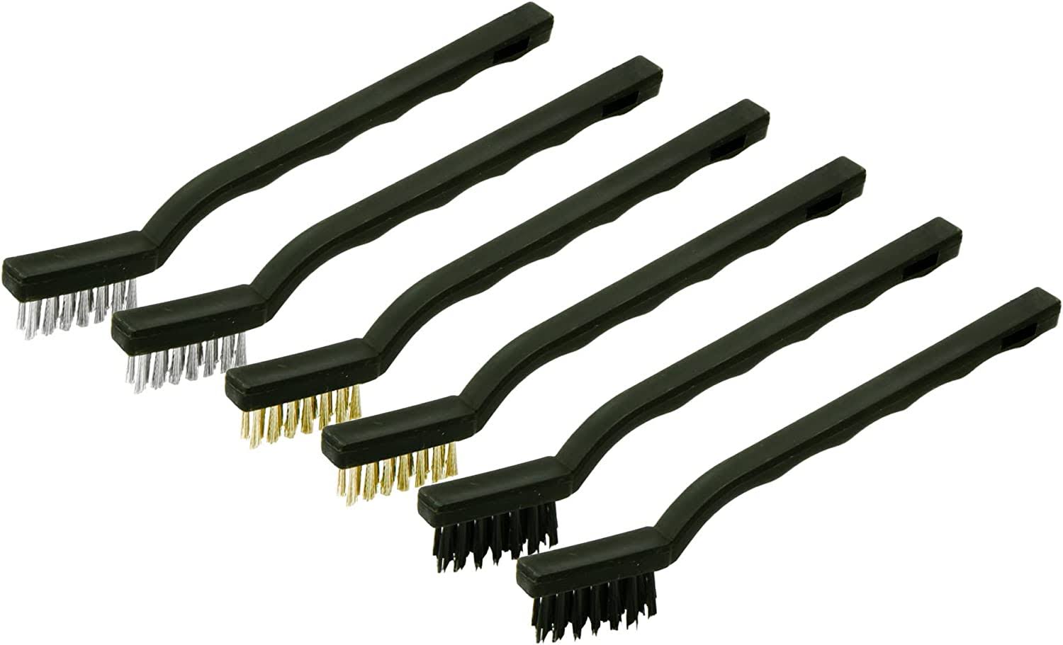 Rolson 6pc Wire Brush Set