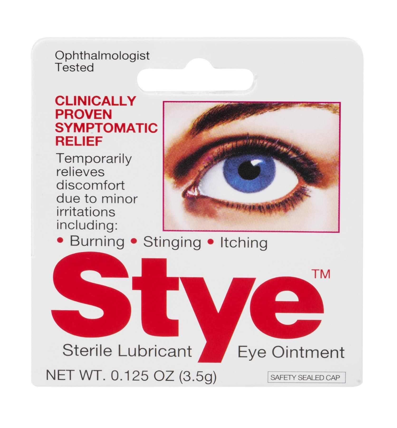 Stye Sterile Lubricant Eye Ointment, 0.13 Oz